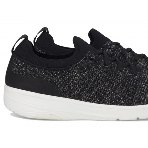 FitFlop Super-Q Knit Slip-On Laced Sneakers