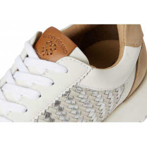 Lucky Brand Deva Woven Leather Sneaker