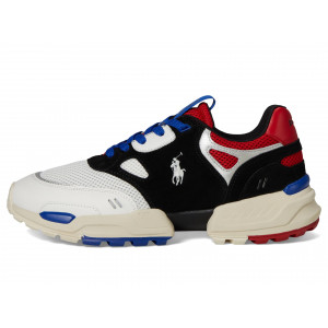 Polo Ralph Lauren Suede Leather Mesh-Polo Jgr Pp-Sneakers-Low Top Lace