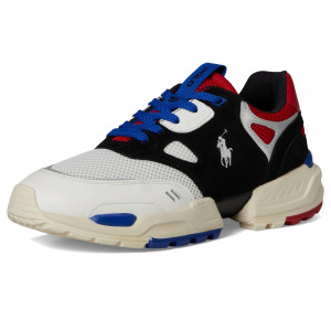 Polo Ralph Lauren Suede Leather Mesh-Polo Jgr Pp-Sneakers-Low Top Lace