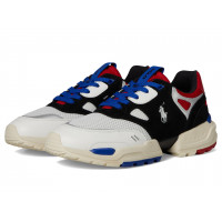 Polo Ralph Lauren Suede Leather Mesh-Polo Jgr Pp-Sneakers-Low Top Lace