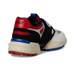 Polo Ralph Lauren Suede Leather Mesh-Polo Jgr Pp-Sneakers-Low Top Lace